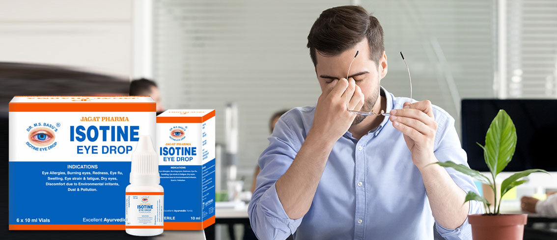 Isotine Eye Drop - 100% Ayurvedic Eye Drops For Optimal Eye Health
