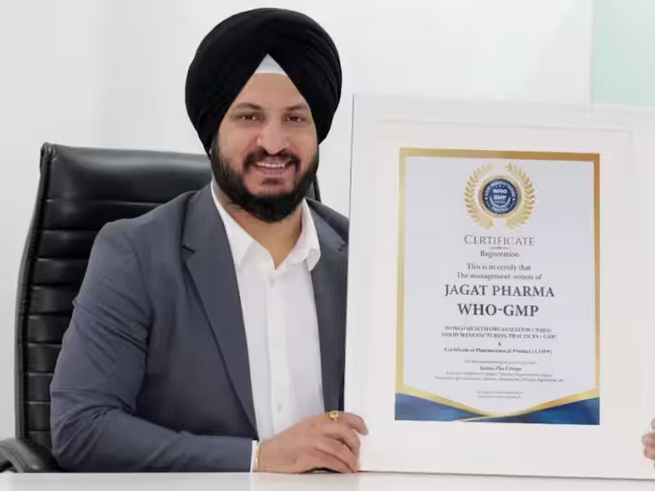 Jagat Pharma Gets WHO-GMP, CoPP Certification For Isotine Plus Ayurvedic Eye Drops