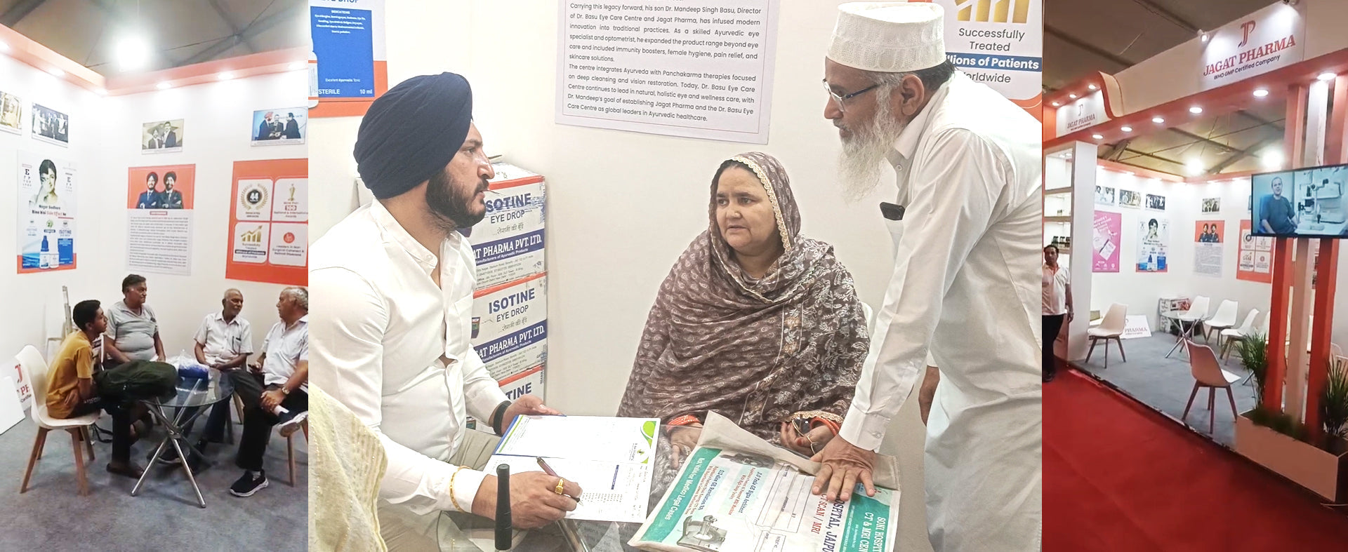 Dr. Basu Group (Jagat Pharma) Shines at the Third Ayush Expo 2025 in Jaipur