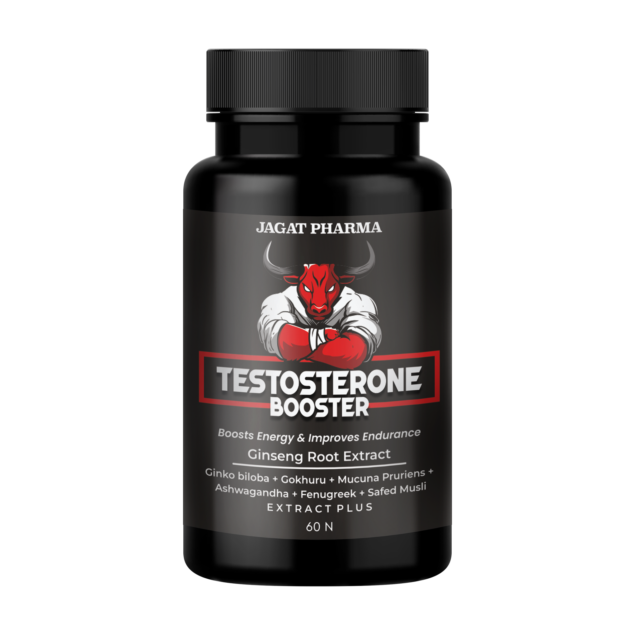 Testosterone Booster- 60 Caps Muscle Mass Gainer and Stamina Booster