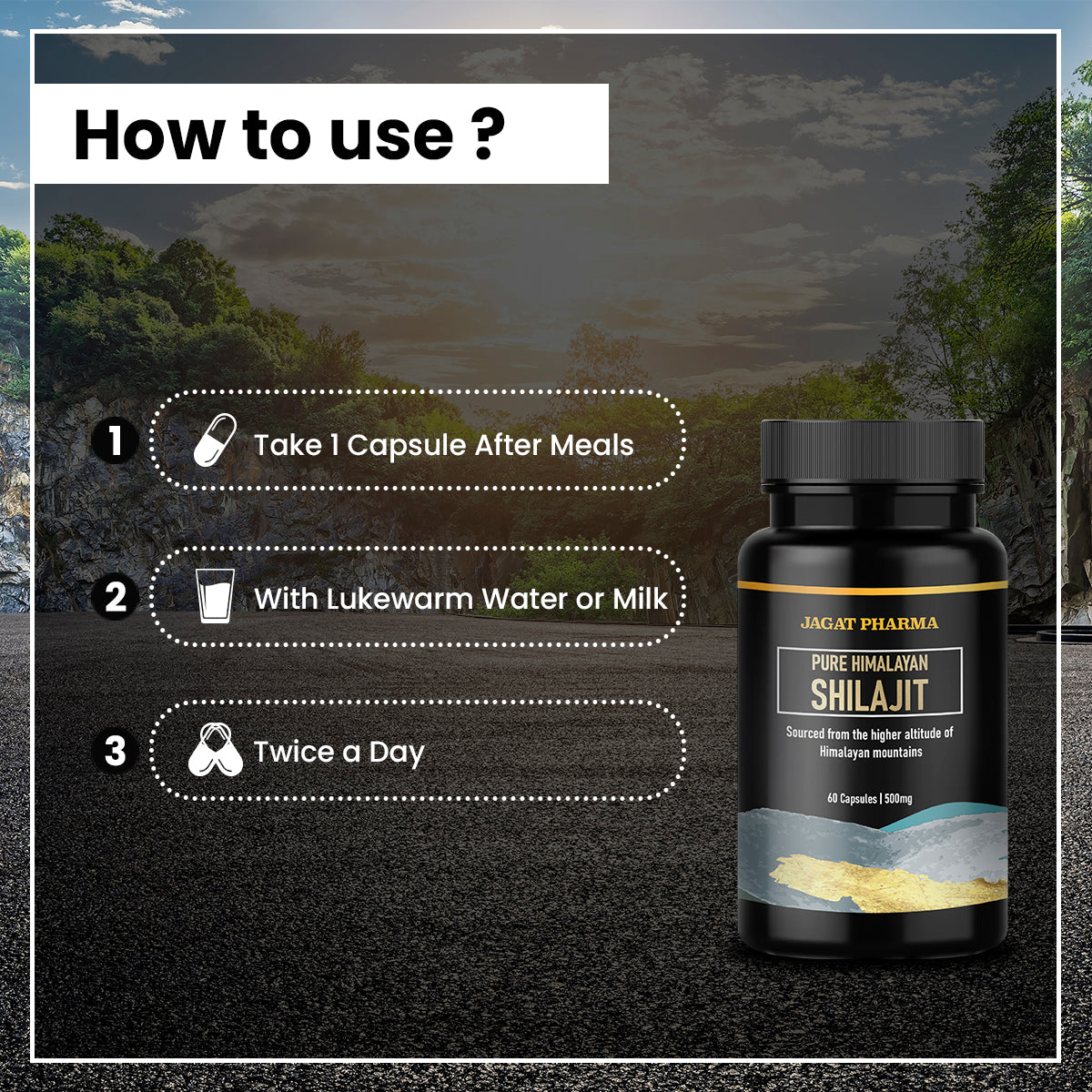 Pure Himalayan Shilajit Capsules Pure Himalayan Shilajit Capsules