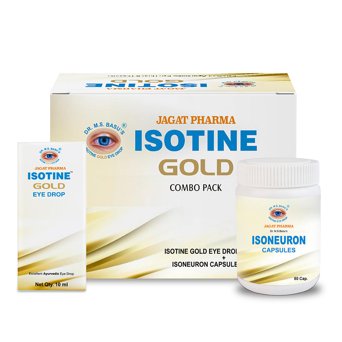 Isotine Gold Eye Drops- Empowering Vision's Strength