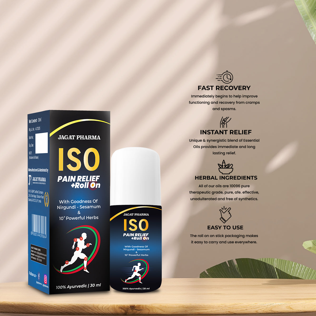 ISO Pain Relief Roll On ISO Pain Relief Roll On