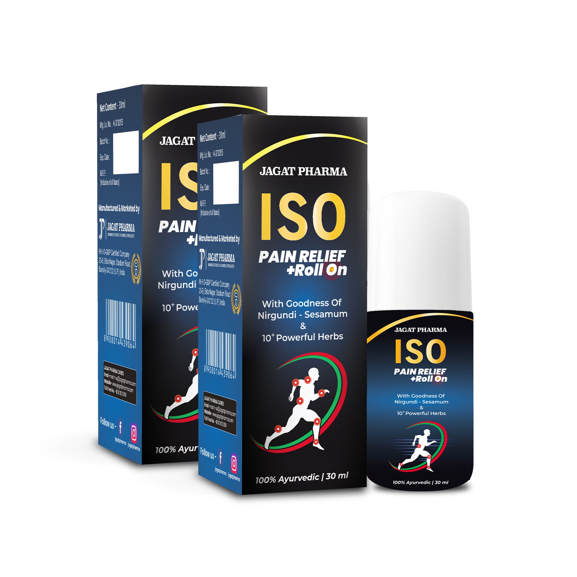 ISO Pain Relief Roll On ISO Pain Relief Roll On