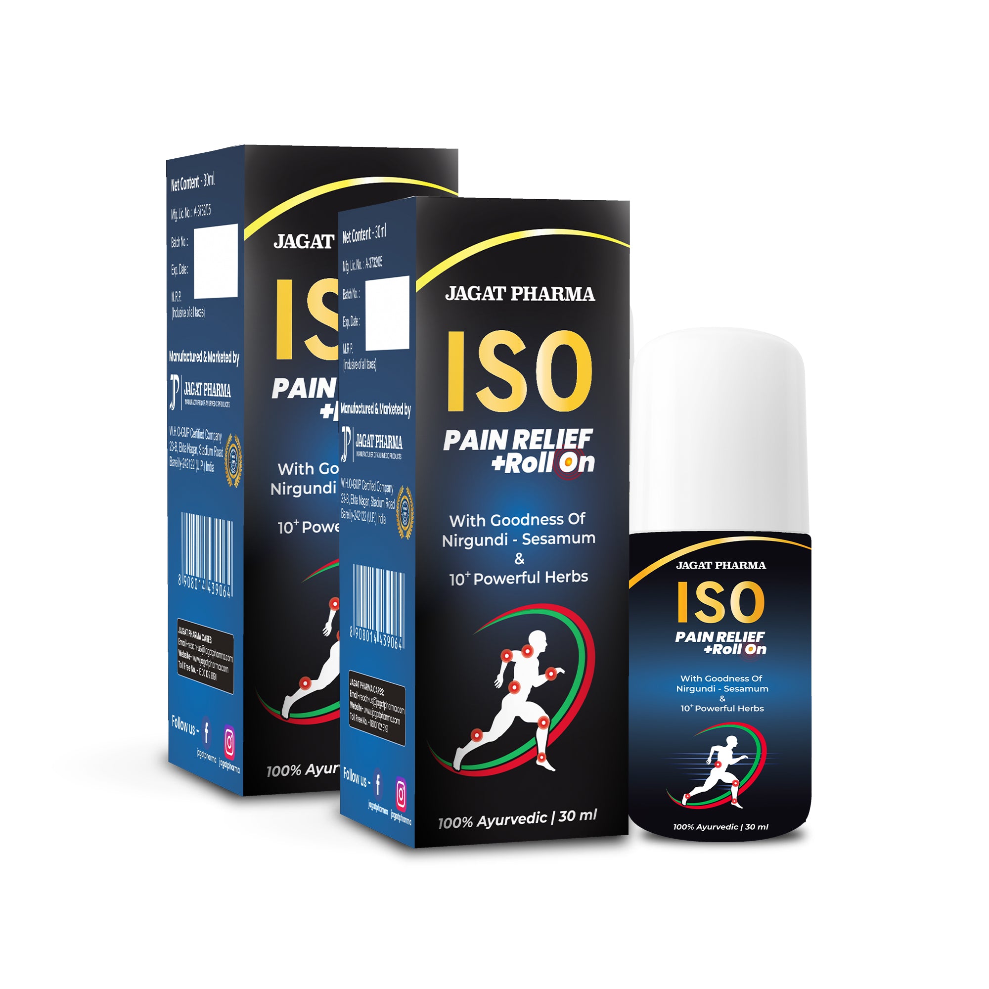 ISO Pain Relief Roll On ISO Pain Relief Roll On