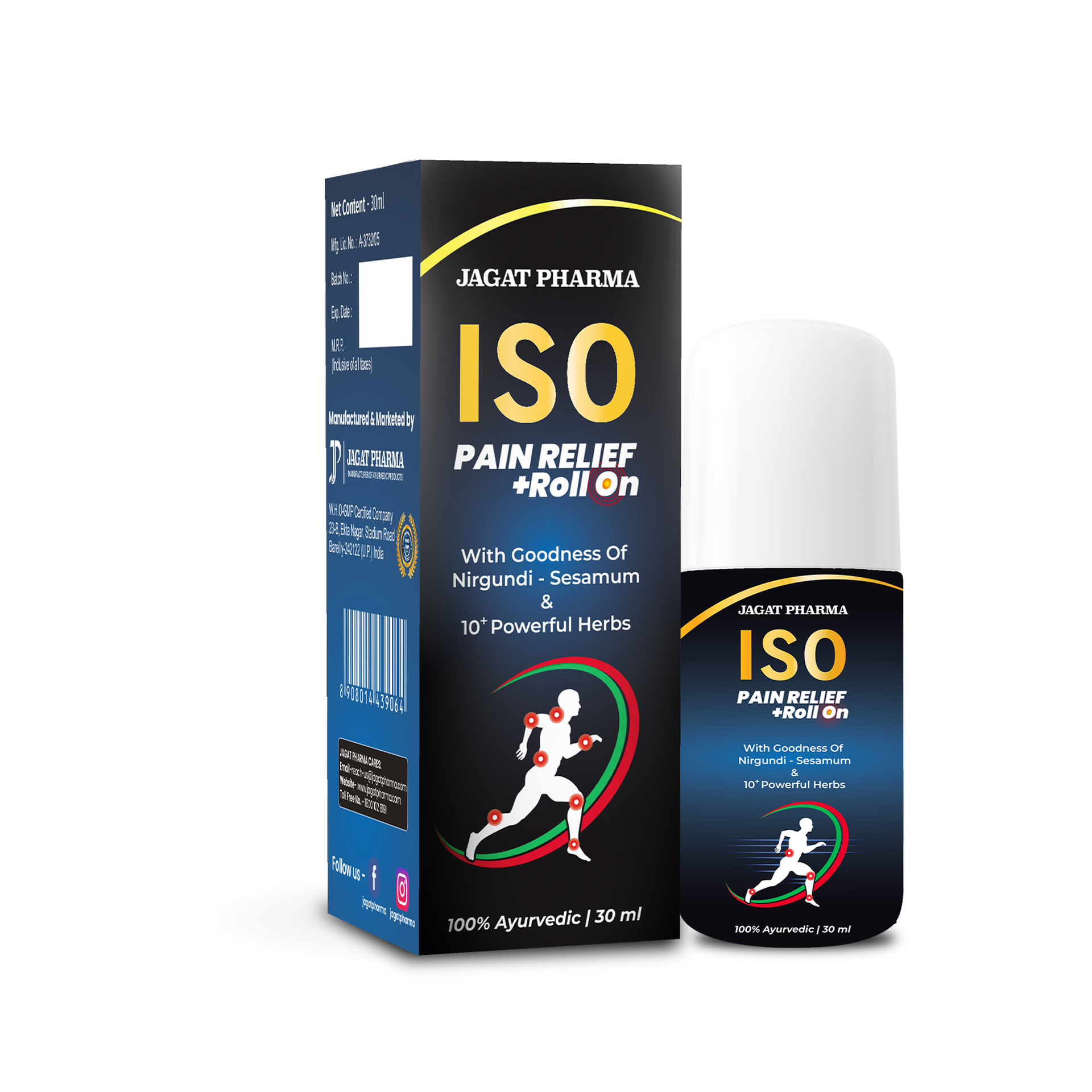 ISO Pain Relief Roll On ISO Pain Relief Roll On