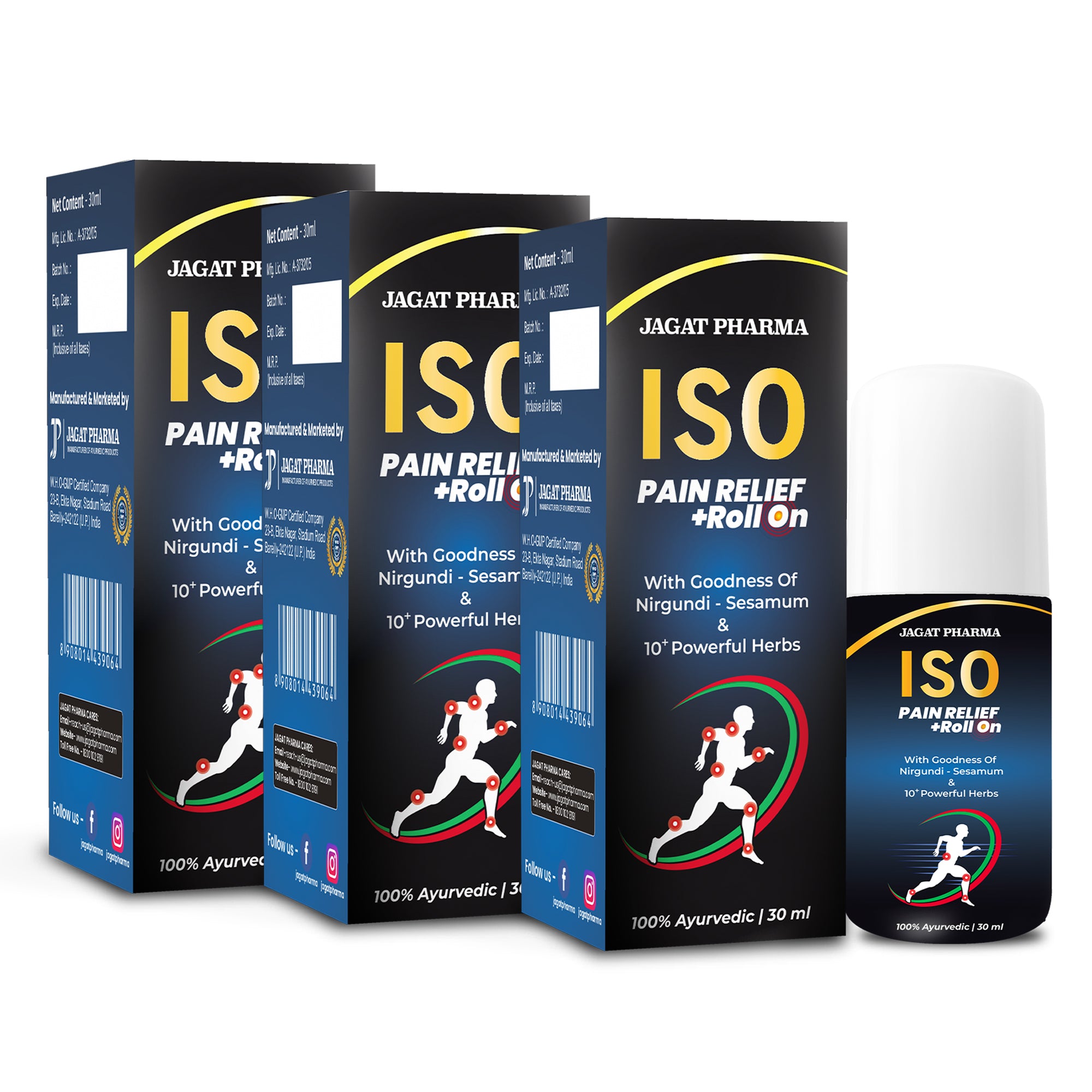 ISO Pain Relief Roll On ISO Pain Relief Roll On