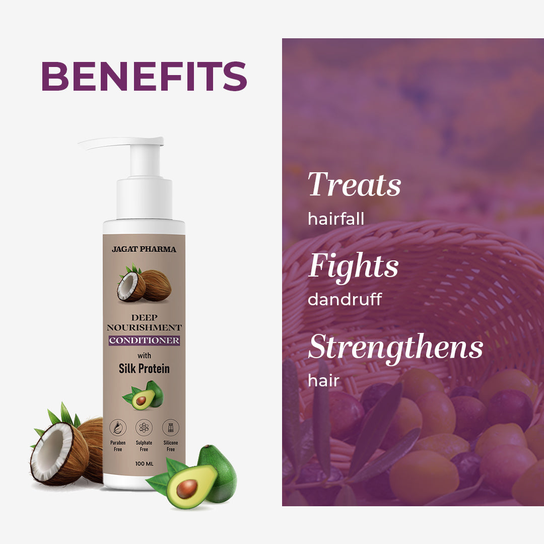 Jagat Pharma Shampoo + Conditioner: Dynamic Duo for Healthy & Beautiful Hair Jagat Pharma Shampoo + Conditioner: Dynamic Duo for Healthy & Beautiful Hair