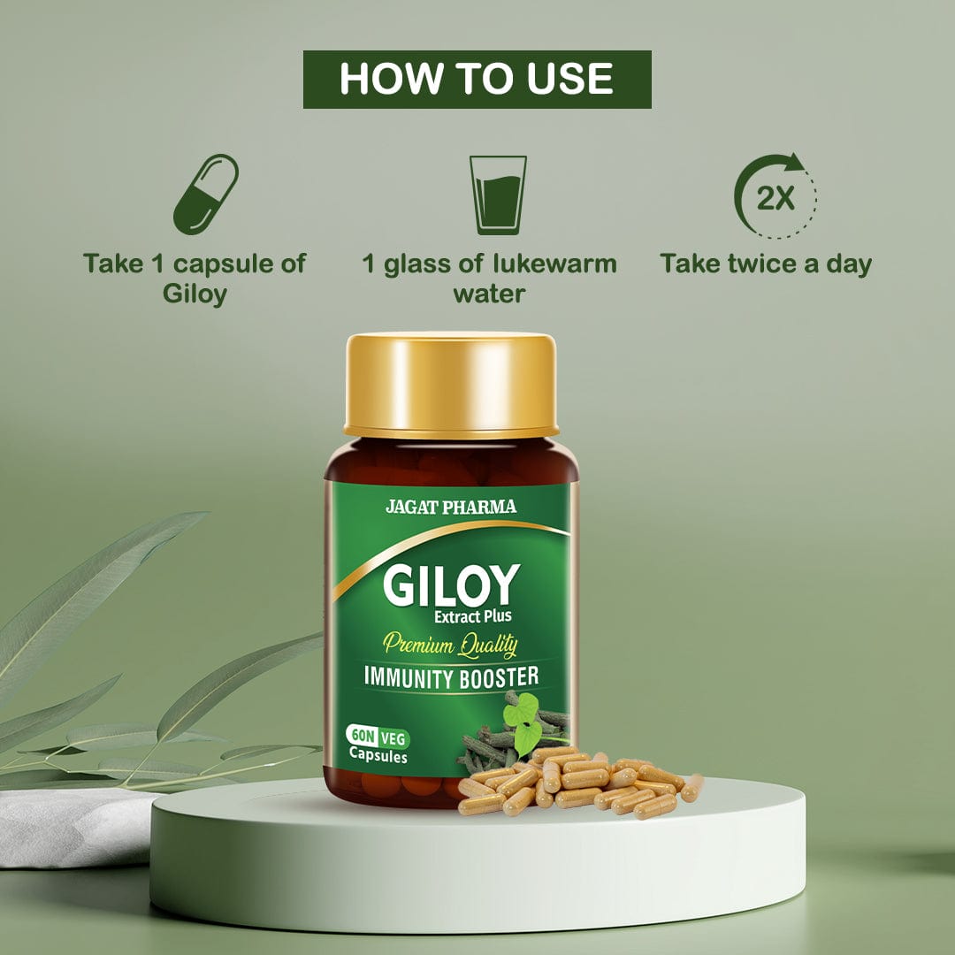 Giloy Extract Plus Capsule | Immunity Booster Giloy Extract Plus Capsule | Immunity Booster