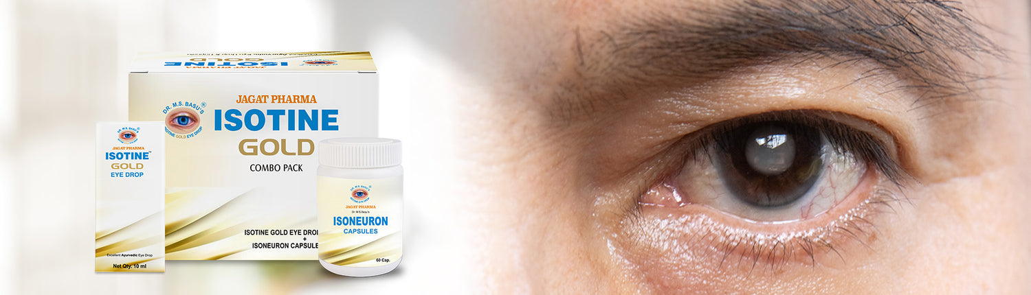 ISOTINE Gold Eye Drops for Glaucoma