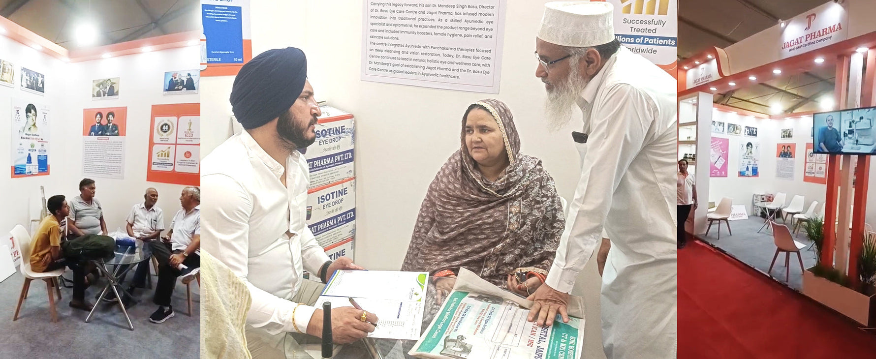 Dr. Basu Group (Jagat Pharma) Shines at the Third Ayush Expo 2025 in Jaipur