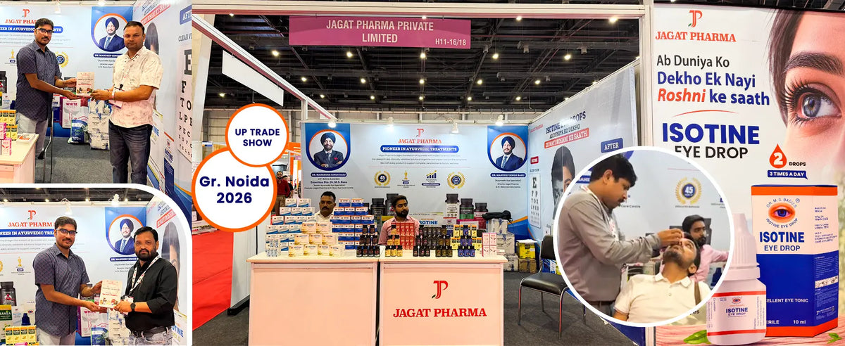 Jagat Pharma Showcases Ayurvedic Innovation at UP International Trade Show 2026