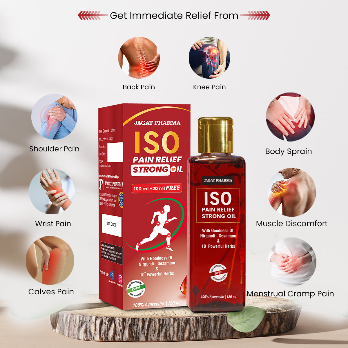 Iso Pain Relief Strong Oil