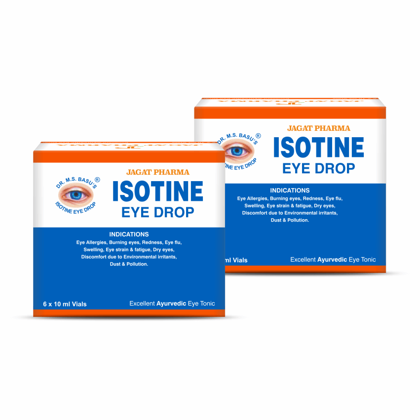 Isotine Eye Drop-Pack Of 2- Refresh ,Revive & Restore Eyes.