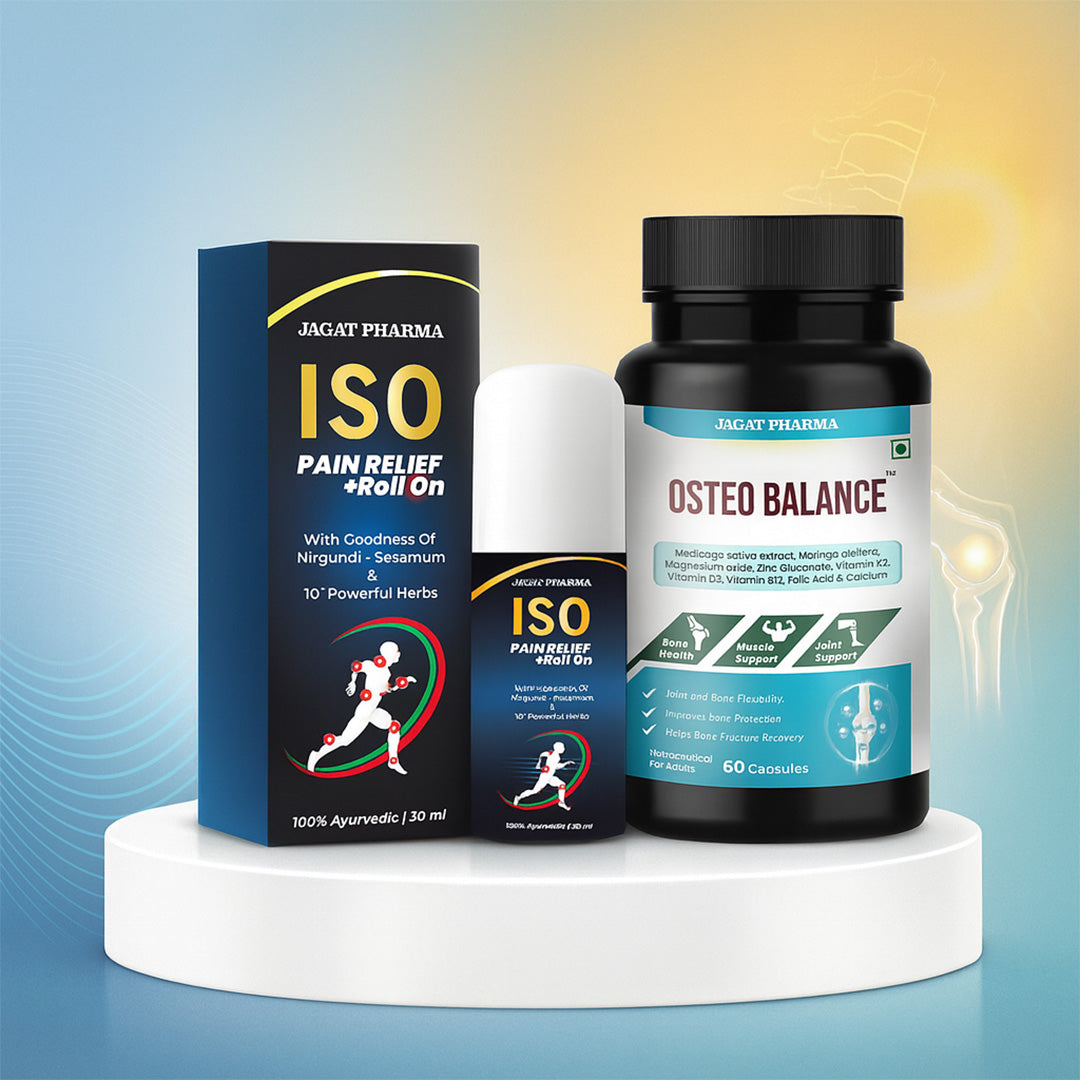 Osteo Balance + Roll-On: Strong Bones & Quick Relief Combo