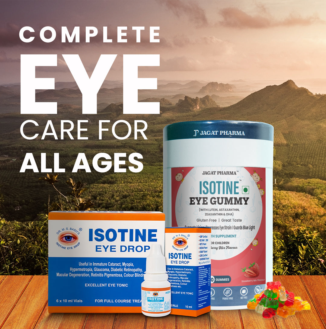 Eye Gummy + Isotine Plain Combo: Daily Care for Healthy Eyes