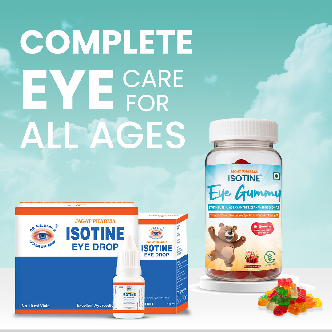 Isotine Eye Gummy (Kids) + Isotine Plain Combo: Daily Care for Healthy Eyes