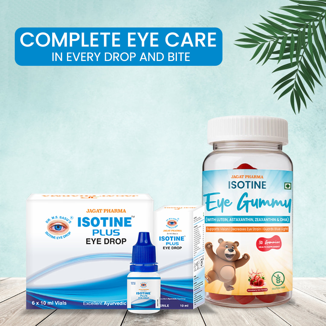 Isotine Eye Gummy (Kids) + Isotine Plus Combo: For Vibrant Vision and Lasting Eye Health