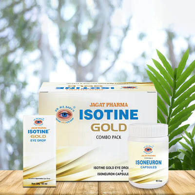 Isotine Gold Eye Drops- Empowering Vision's Strength