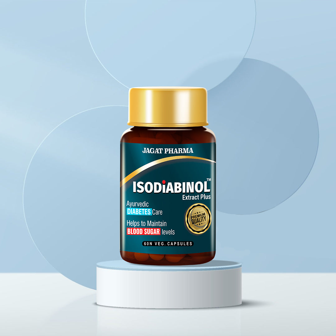 ISODIABINOL Capsules 100% Ayurvedic Diabetes Care 60 Caps