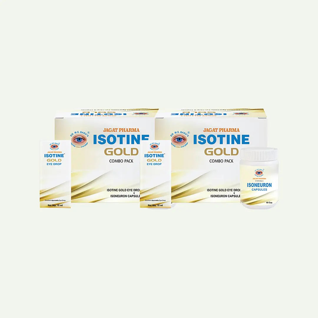 Isotine Gold Eye Drops  Pack of 2