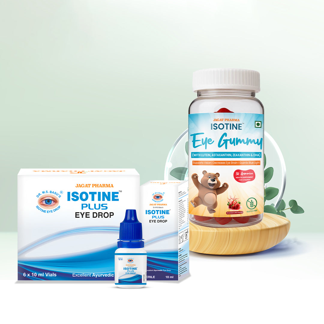 Isotine Eye Gummy (Kids) + Isotine Plus Combo: For Vibrant Vision and Lasting Eye Health
