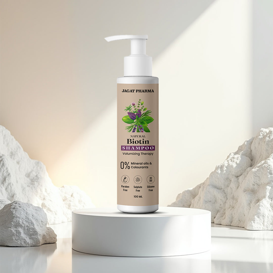 Natural Biotin Shampoo - Unlock Your Hair's Potential with Natural Biotin Power!