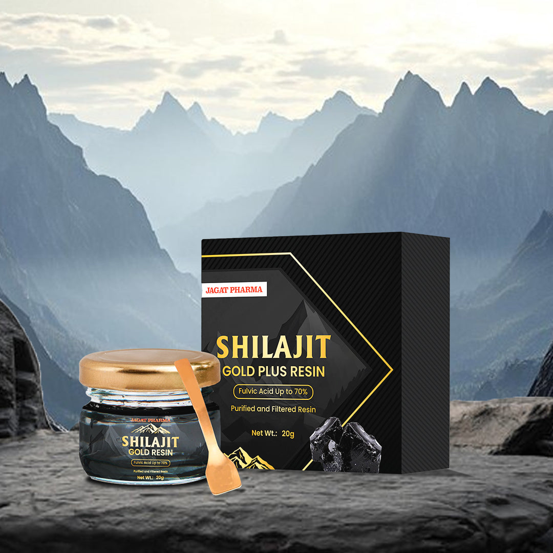 Himalayan Shilajit Gold Plus Resin 20g -For Strength Power Stamina