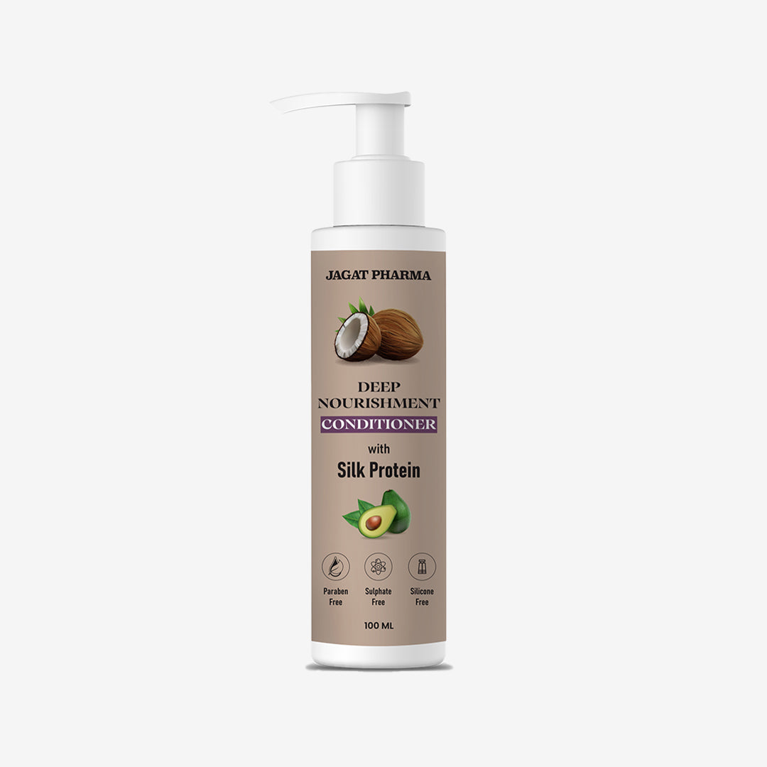 Deep Nourishment Conditioner With Silk Protein - Unlock Luxurious Silkiness for Your Hair