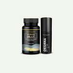 Jagat Pharma Pure Himalayan Shilajit + Desirra Daily Spray.