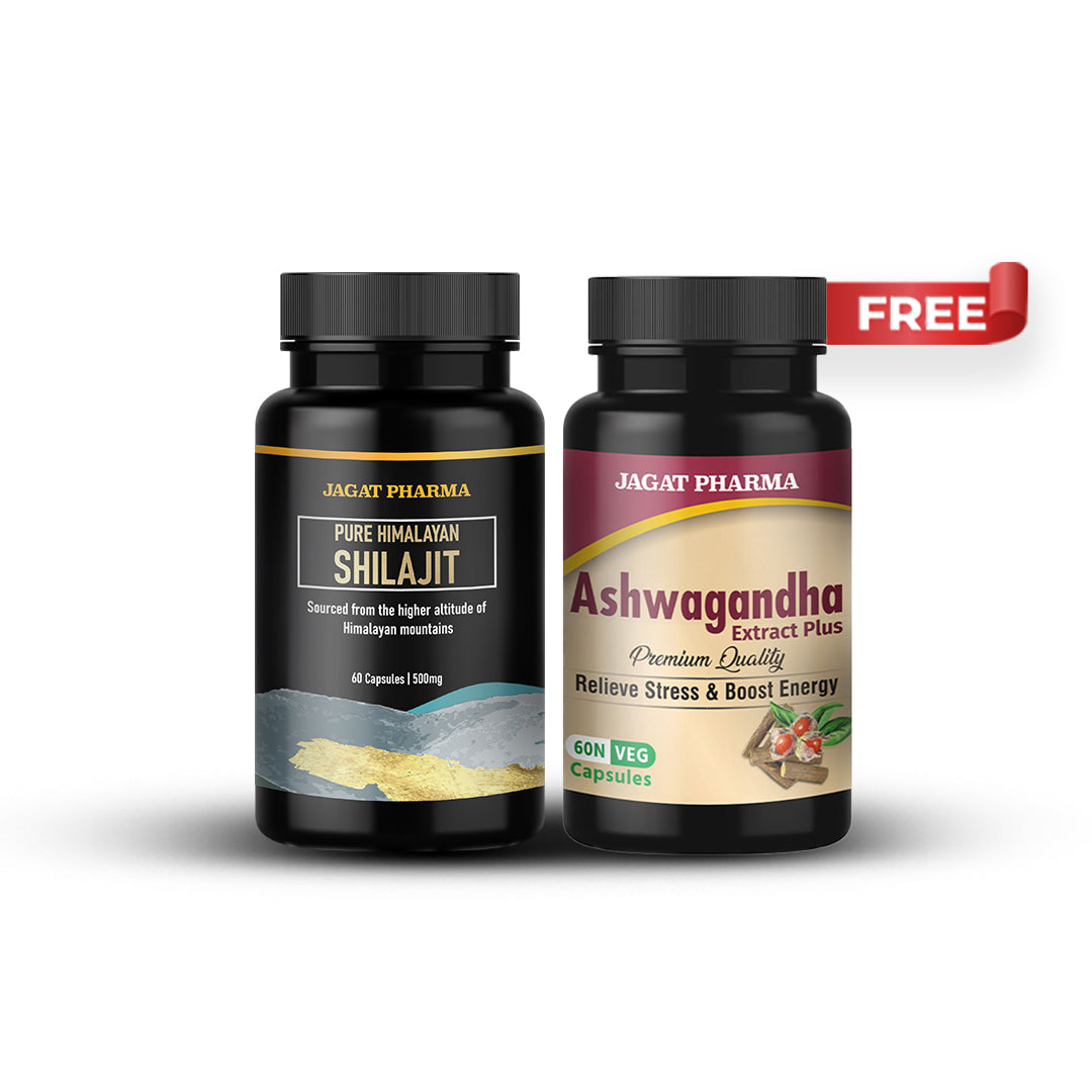 Shilajit Pur Himalaya - 60 Gélules Bio Pour L'énergie, L'immunité Et La Santé Masculine