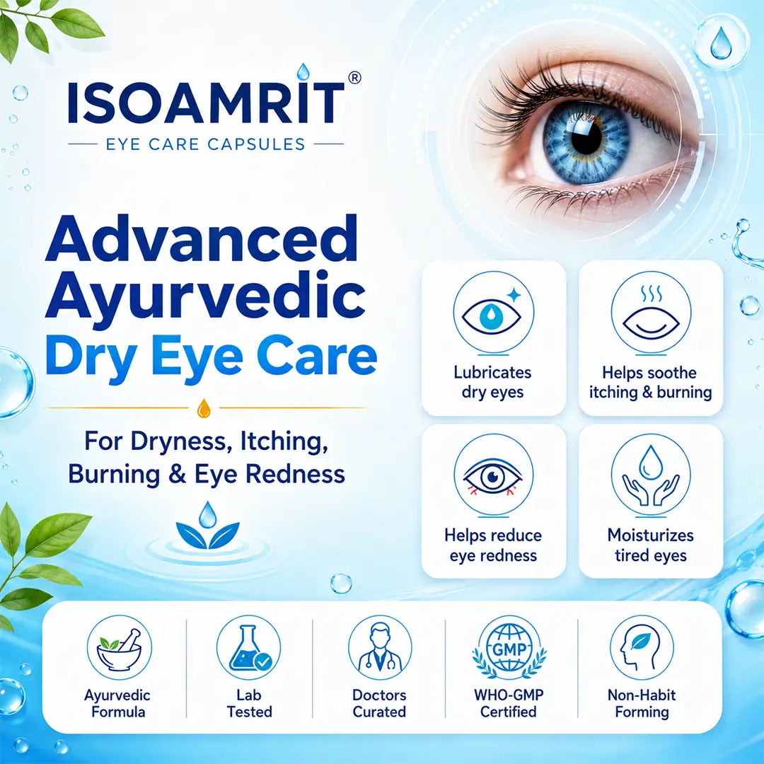 ISOAMRIT Eye Care Capsules For Dry Eyes