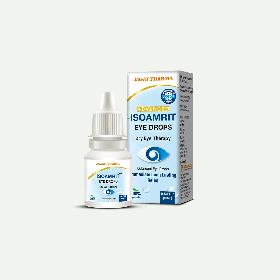 ISOAMRIT Ayurvedic Eye Drops for Dry Eyes- 10ml