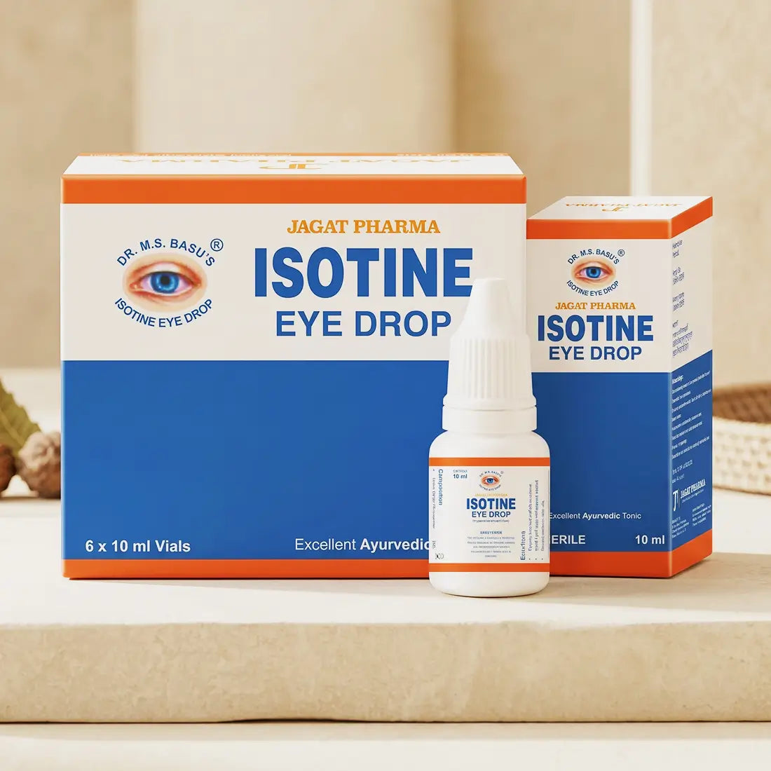 Isotine Eye Drop - 6 Vials in One Pack
