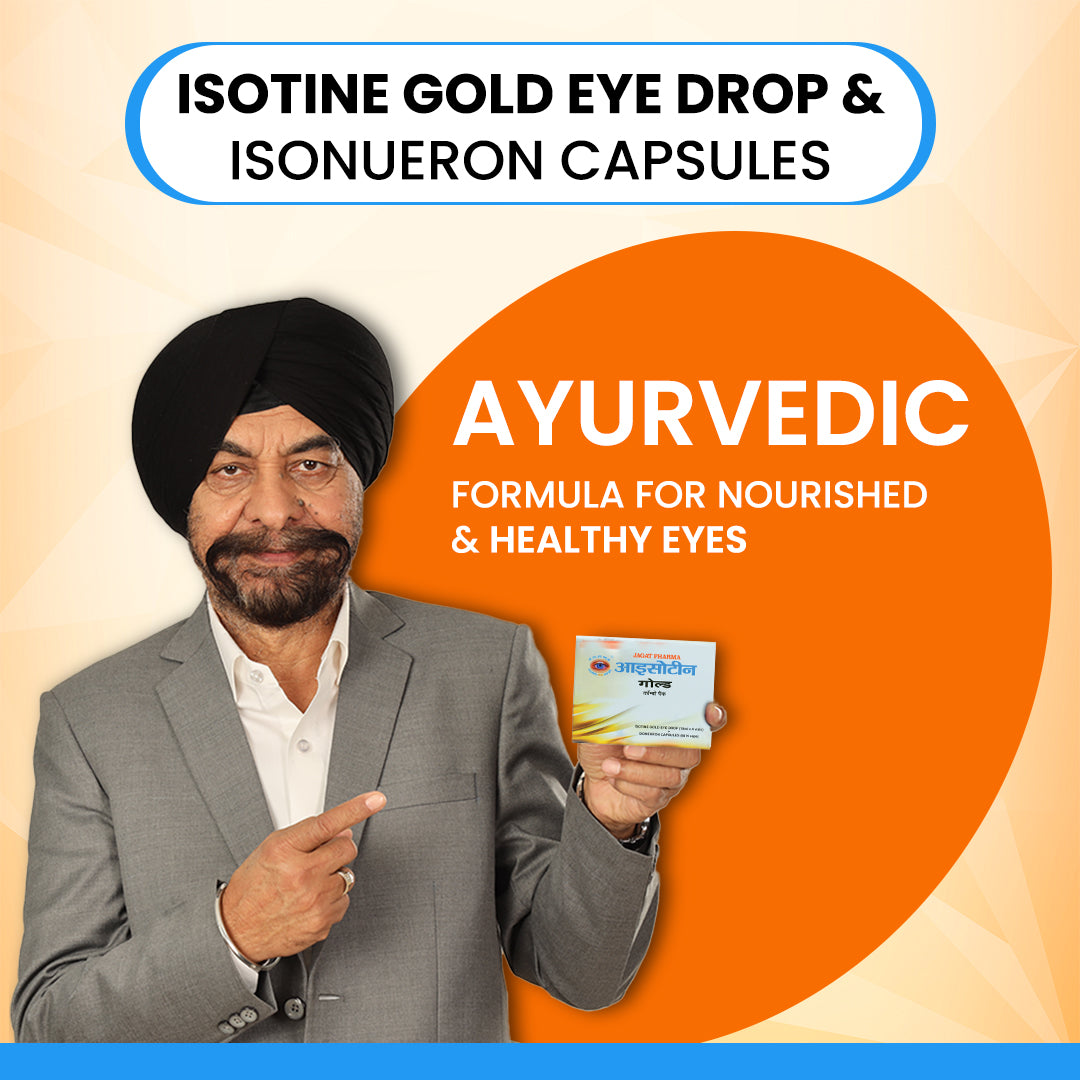 Isotine Gold Eye Drops- Empowering Vision's Strength