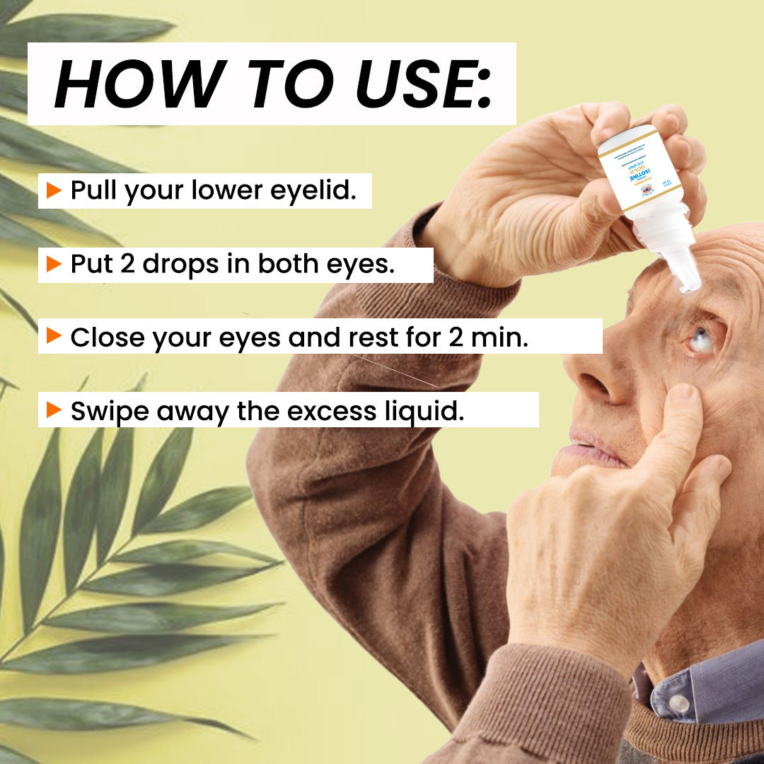 Isotine Gold Eye Drops- Empowering Vision's Strength