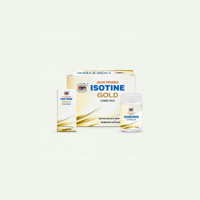 Isotine Gold Eye Drops- Empowering Vision's Strength