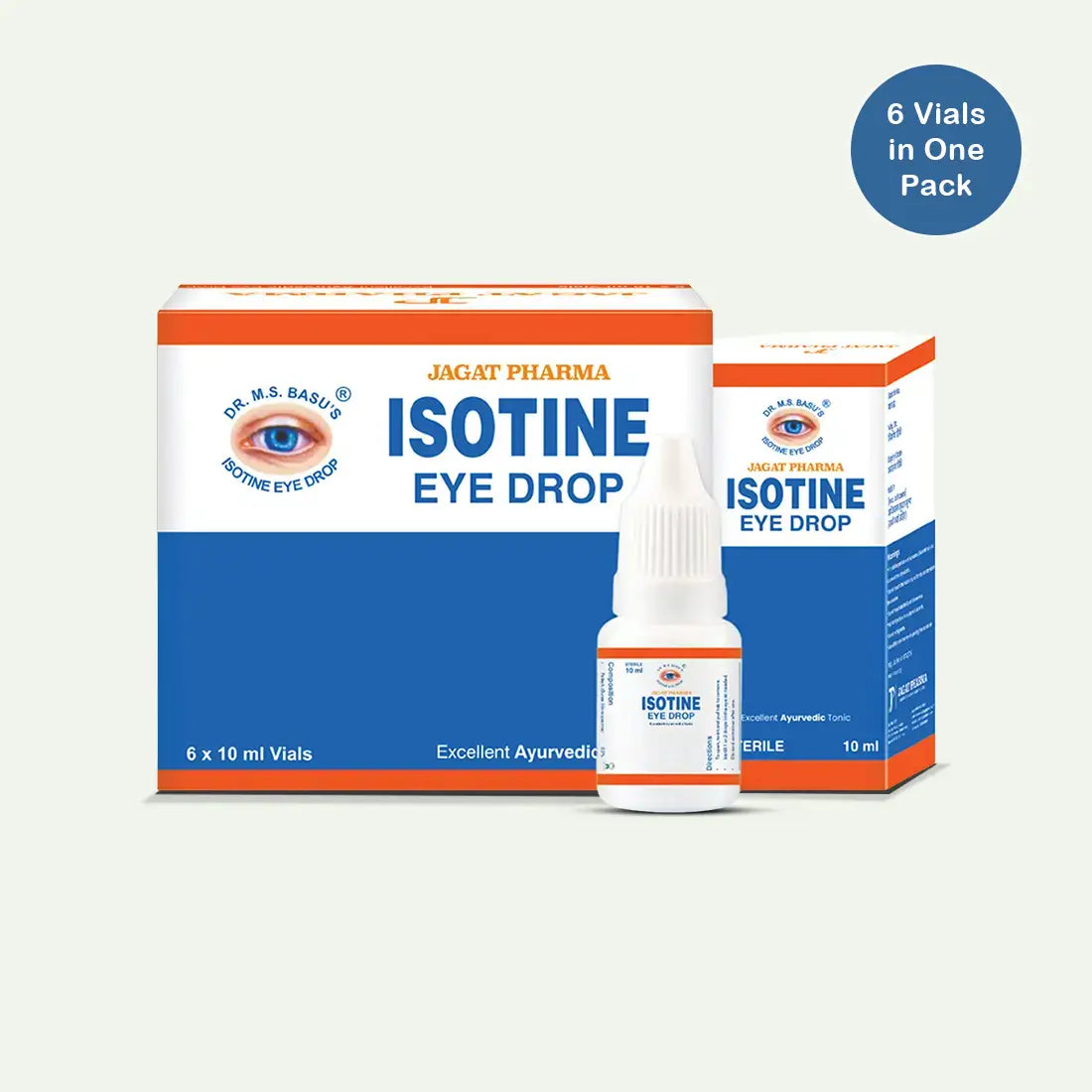 Isotine Eye Drop - 6 Vials in One Pack