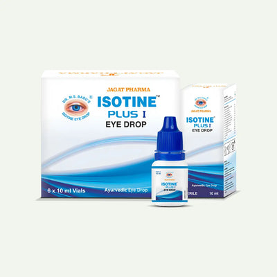 Isotine Plus I Eye Drops - 6 Vials in One Pack