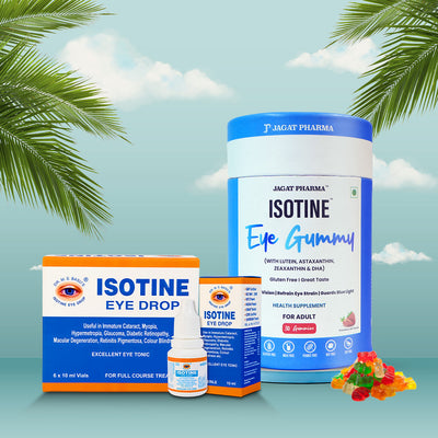 Eye Gummy + Isotine Eye Drop Combo: The Ultimate Eye Boost for Your Eyes