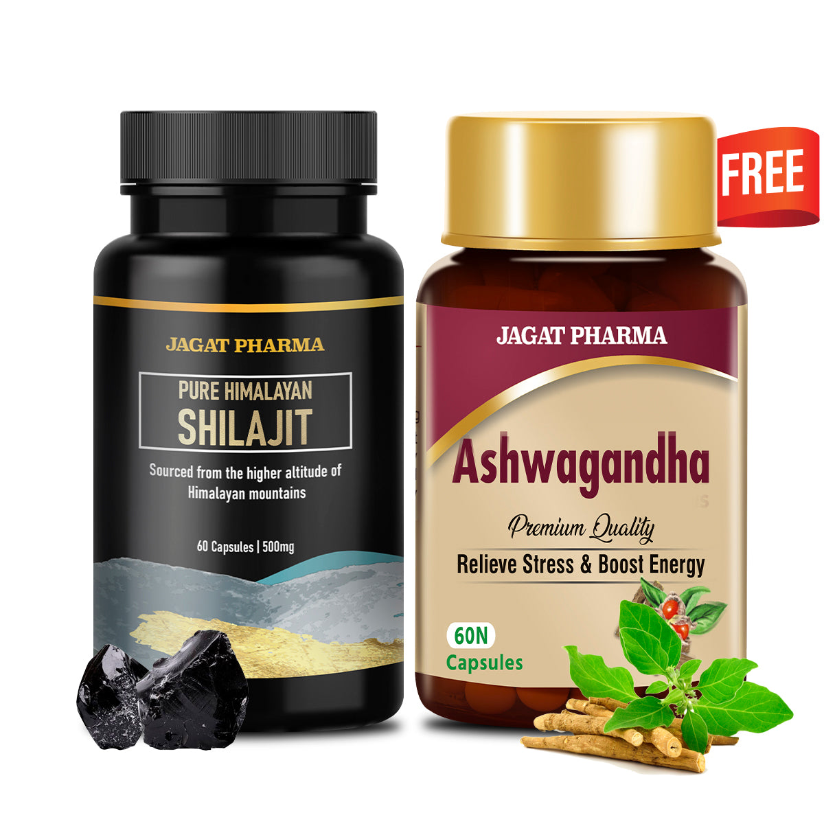 Pure Himalayan Shilajit Capsules – Jagat Pharma