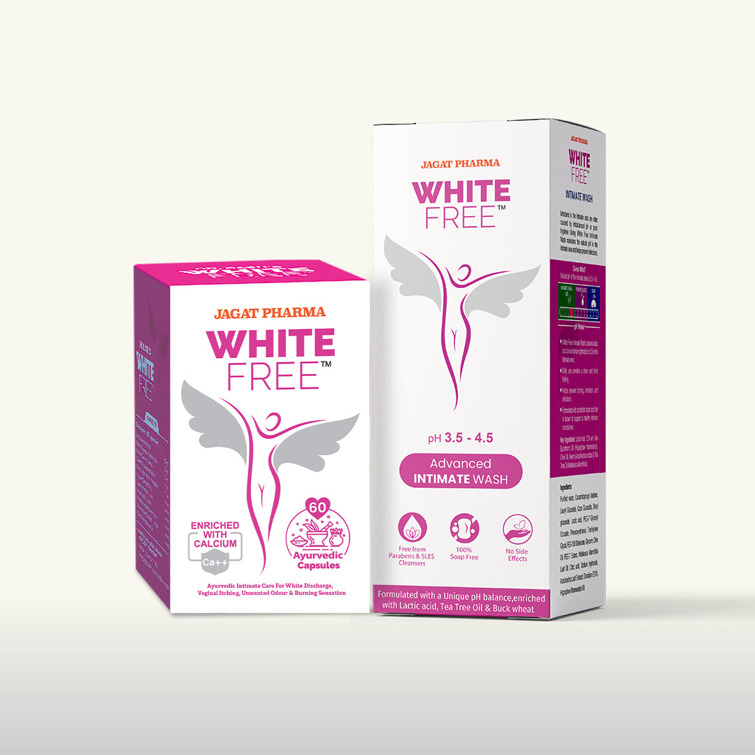 White Free Intimate Wash + White Free Capsules