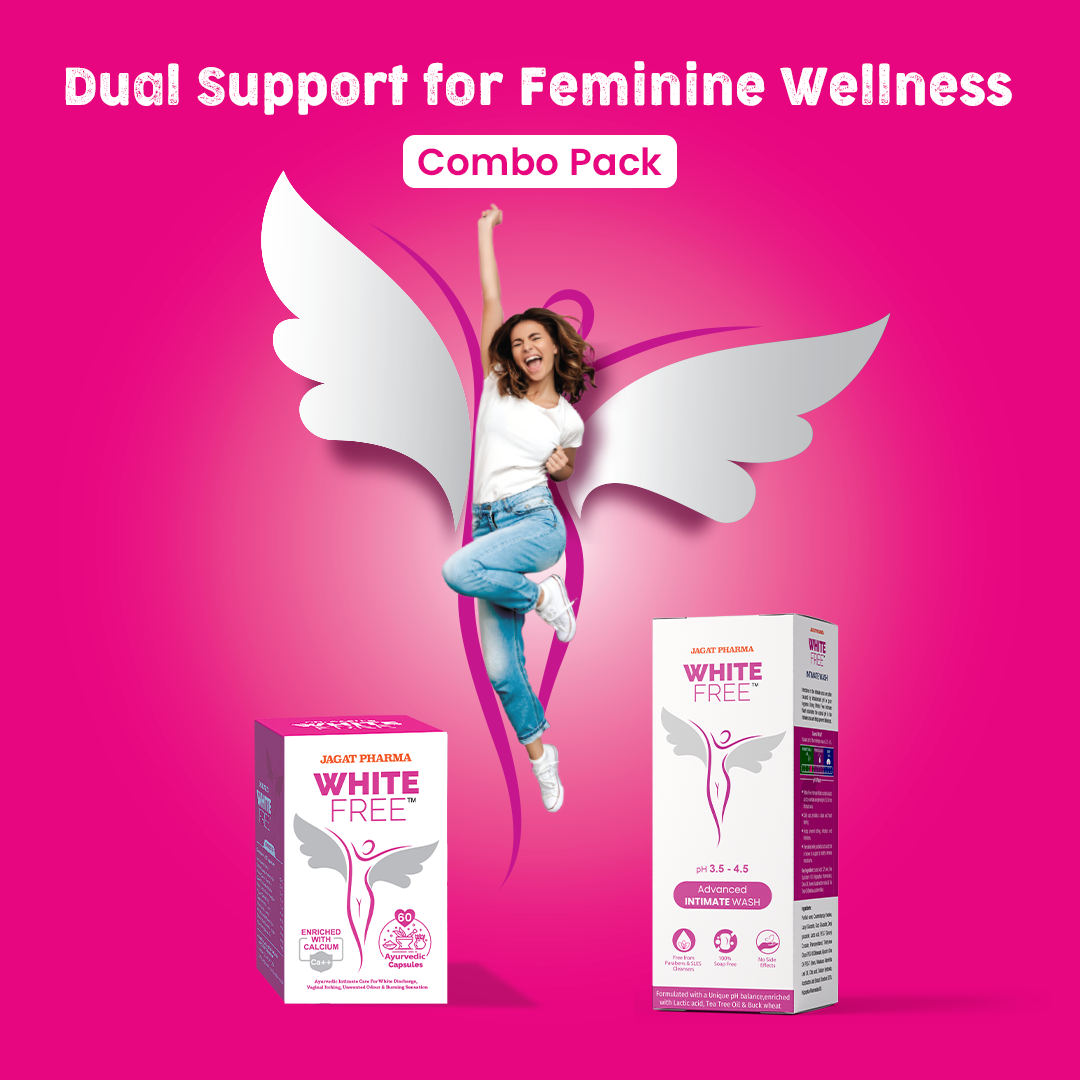 White Free Intimate Wash + White Free Capsules