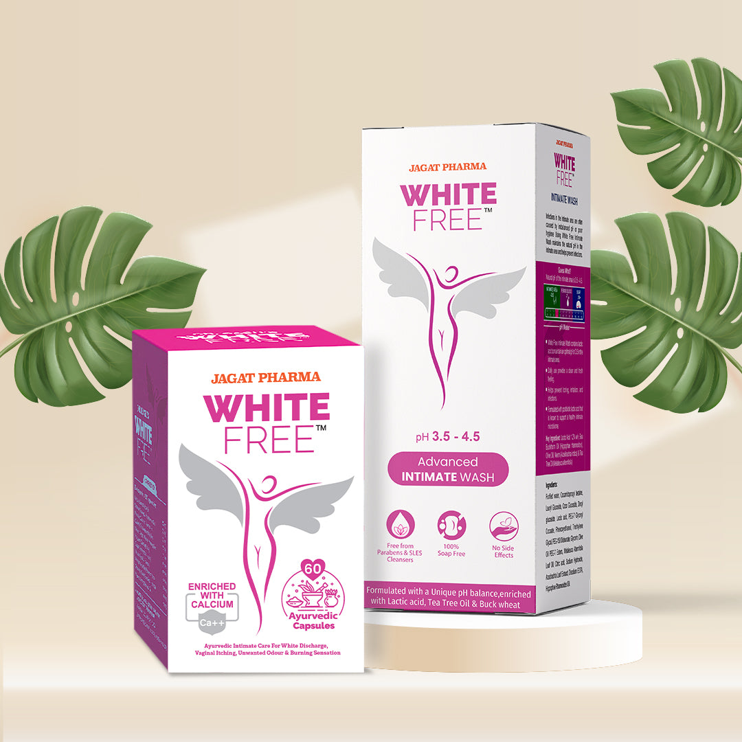 White Free Intimate Wash + White Free Capsules