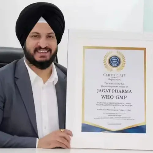 Jagat Pharma Certified With WHO-GMP, CoPP for Isotine Plus Eye Drops