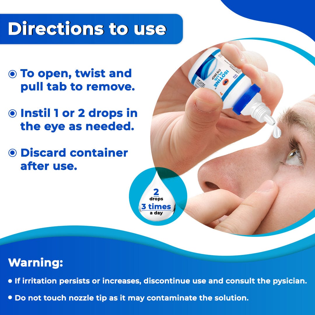 Isotine Plus Eye Drops-  Restoring Clarity & Vision