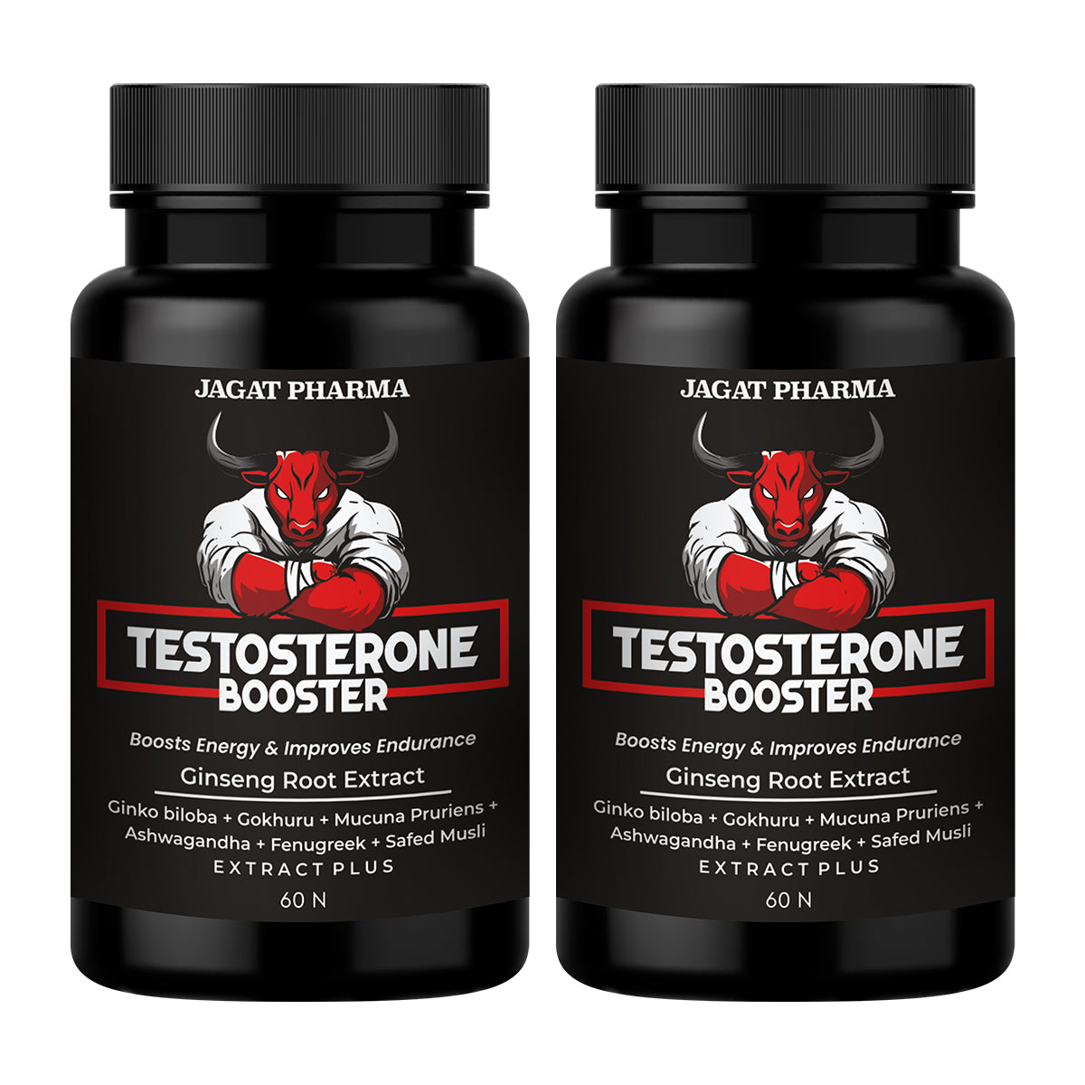 Testosterone booster- 60 Caps | The Strongest Muscle Mass Gainer and Stamina Booster